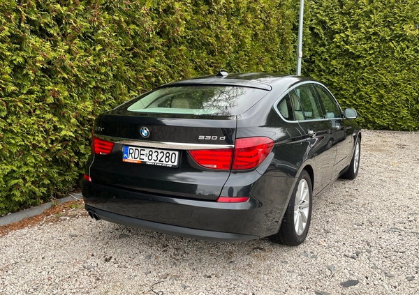 BMW 5GT cena 41800 przebieg: 184000, rok produkcji 2009 z Dębica małe 106